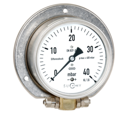 Differenzdruck-Manometer mit Kapselfedermessglied