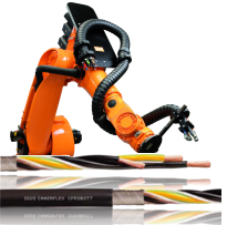Kabelen für Roboter