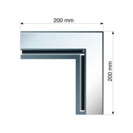 FBA-E 90° innen