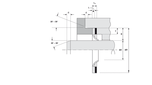 PTFE-Dichtlippen, Typ R347